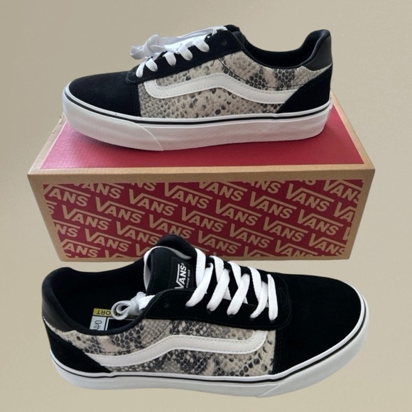 (NWT) Vans Ward DX Women's Shoes in Gray & Black - Picture 5 of 16